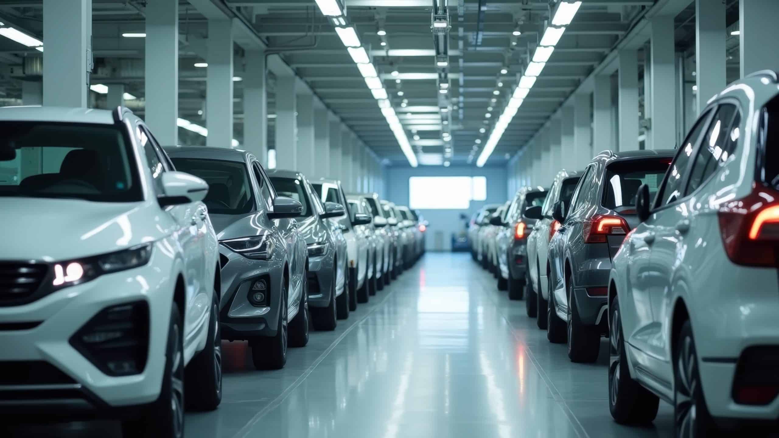 Electric vehicle production.